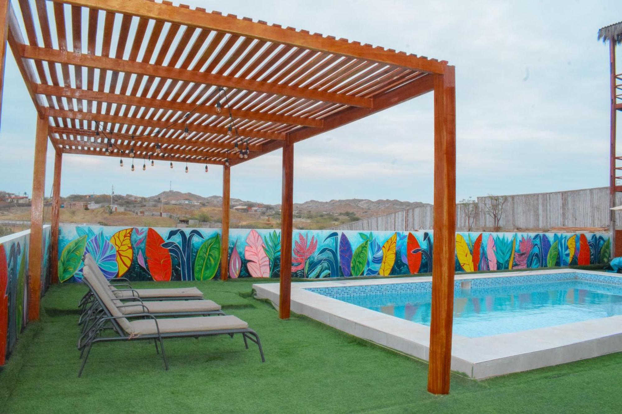 Mangata Hotel Lobitos Kültér fotó