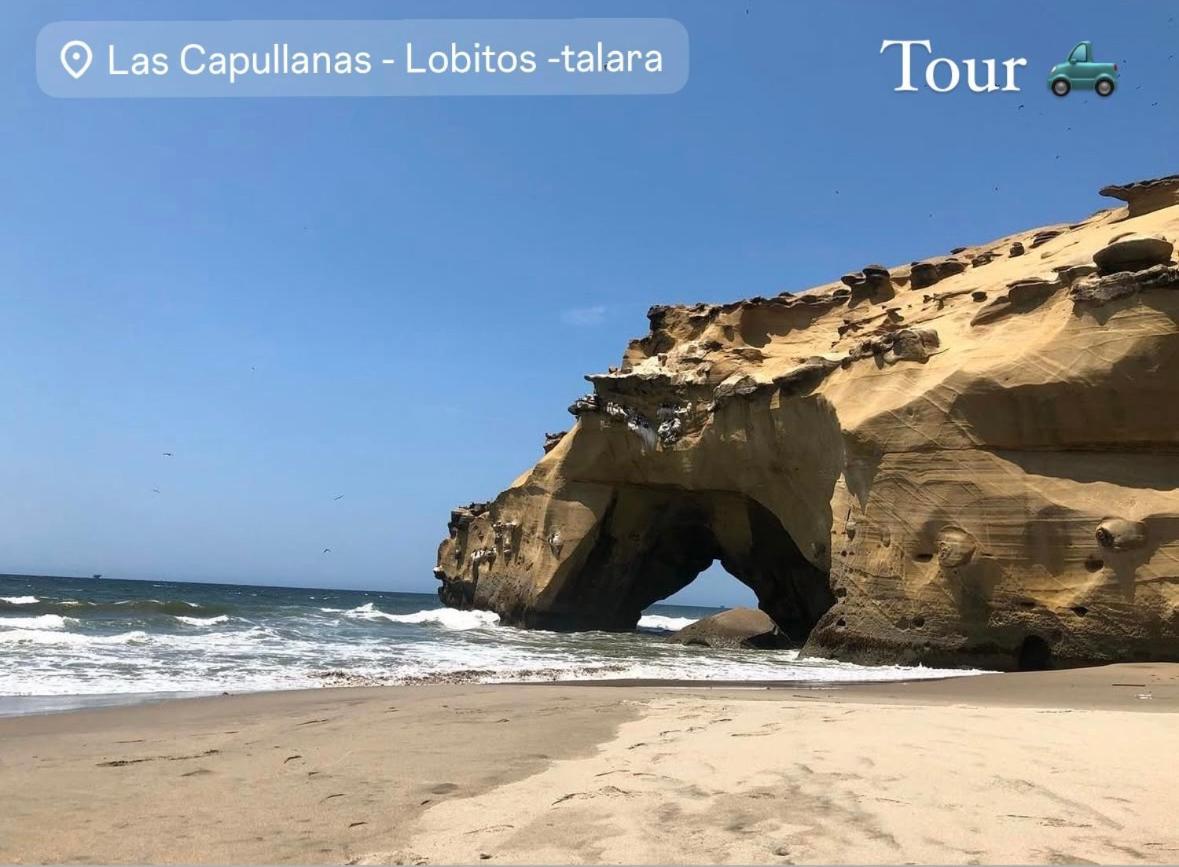 Mangata Hotel Lobitos Kültér fotó